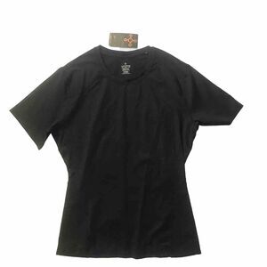 NWT $79 Tommie Copper Mens Lower Back Support Shirt Black XL Compression S/S NEW